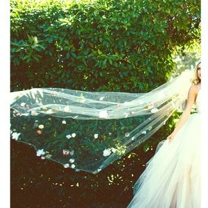 Floral Wedding Veil